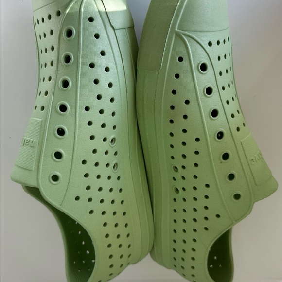 Native Shoes Men’s 11 Jefferson Bloom Celtuse Green Light Foam Sneakers - Picture 4 of 9